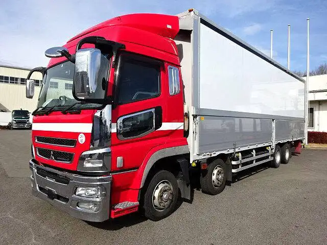 三菱 スーパーグレート 大型 ウイング ハイルーフ エアサス の中古トラック【車両No.160996】