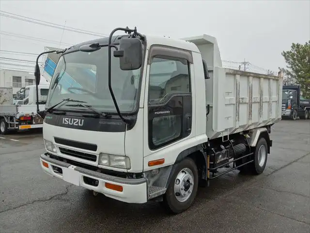 いすゞ フォワード 中型/増トン ダンプ 土砂禁 ステンレス張り の中古トラック【車両No.161076】