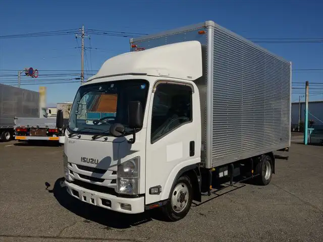 いすゞ エルフ 小型 アルミバン エアサス TPG-NMS85ANの中古トラック画像1
