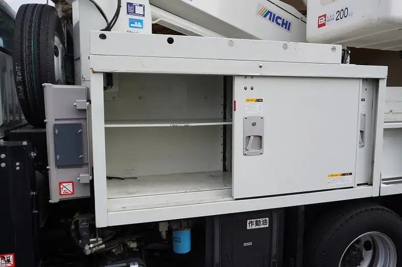 三菱 キャンター 小型 高所・建柱車 高所作業車 電工仕様の中古トラック画像8