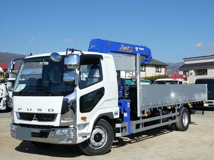 三菱 ファイター 中型/増トン クレーン付 アルミブロック 4段の中古トラック画像1