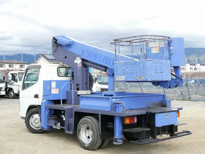 三菱 キャンター 小型 高所・建柱車 高所作業車 PA-FE73DBの中古トラック画像5