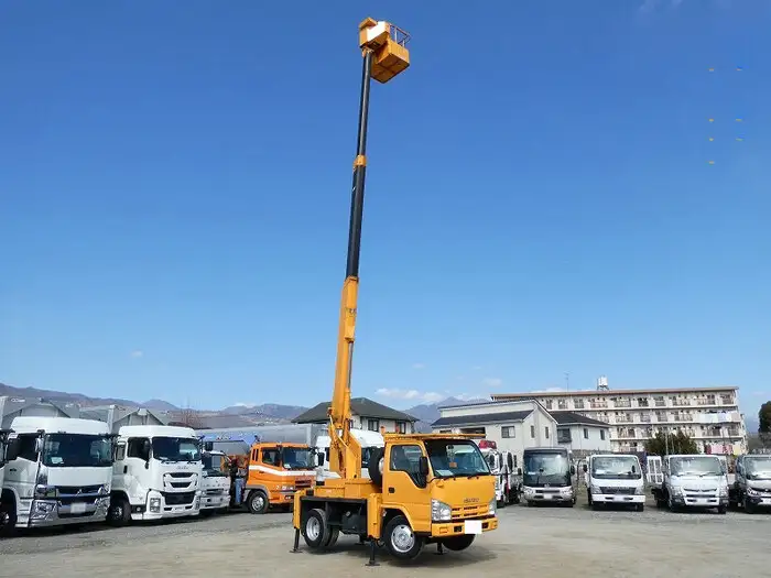 いすゞ エルフ 小型 高所・建柱車 高所作業車 BDG-NKR85Nの中古トラック画像9