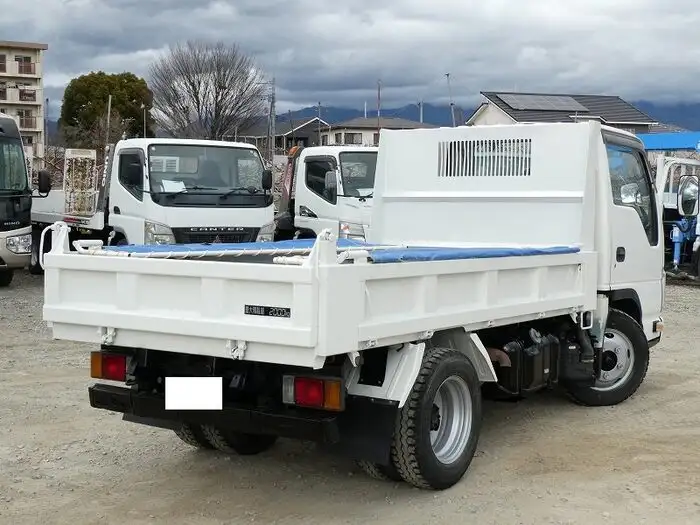いすゞ エルフ 小型 ダンプ ステンレス張り コボレーンの中古トラック画像3