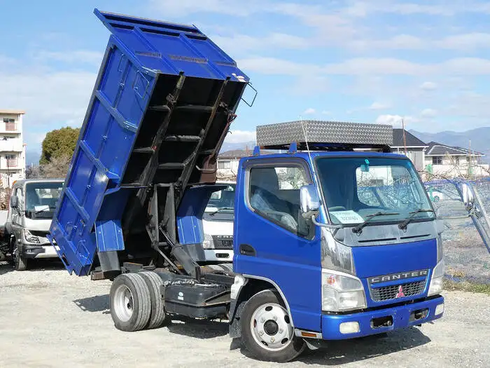三菱 キャンター 小型 ダンプ 土砂禁 PA-FE71DBDの中古トラック画像7