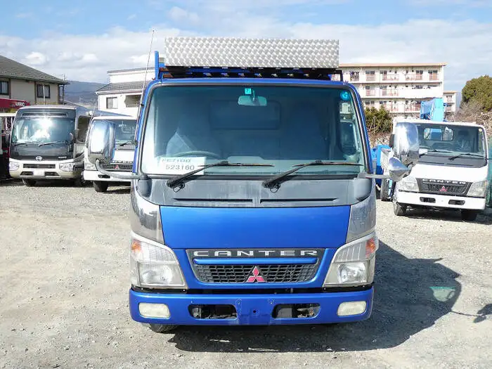 三菱 キャンター 小型 ダンプ 土砂禁 PA-FE71DBDの中古トラック画像2