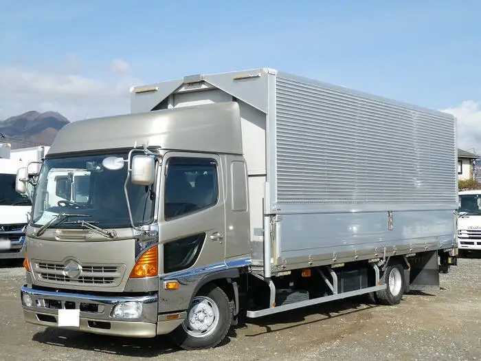 日野 レンジャー 中型/増トン ウイング エアサス ベッド の中古トラック【車両No.161089】