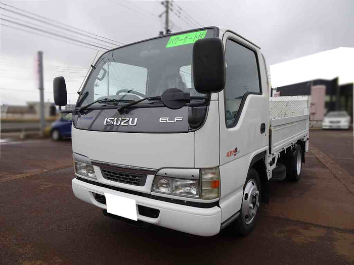 三菱 ファイター 中型/増トン 平ボディ アルミブロック ベッド の中古トラック【車両No.175073】