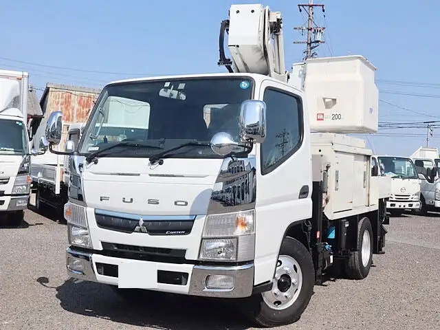 三菱 キャンター 小型 高所・建柱車 高所作業車 TPG-FEA50 の中古トラック【車両No.160876】