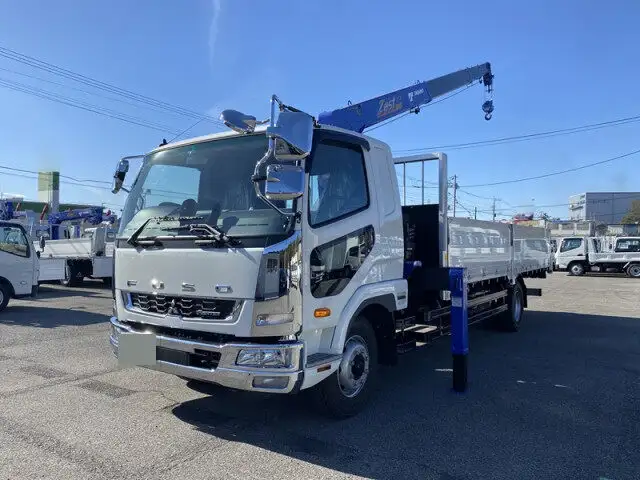 三菱 ファイター 中型/増トン クレーン付 アルミブロック 4段の中古トラック画像1