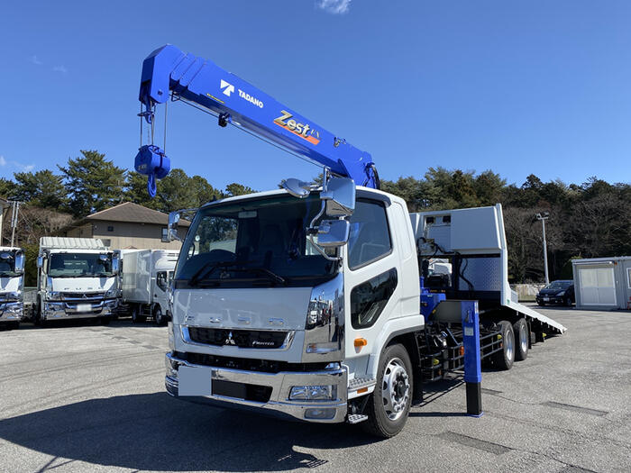 三菱 キャンター 小型 車両重機運搬 ラジコン ウインチ の中古トラック【車両No.145675】