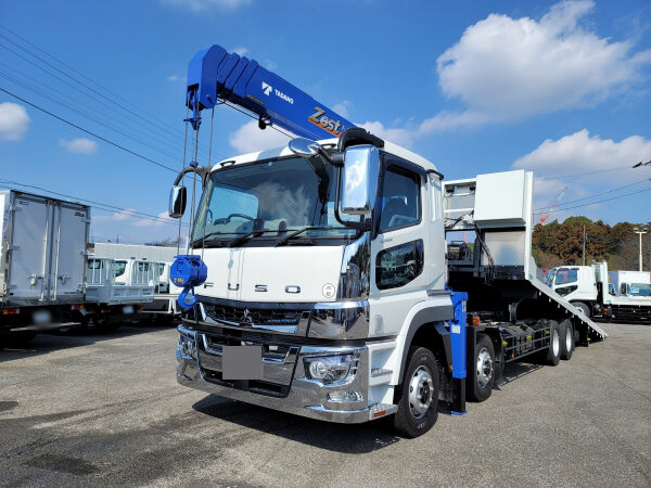 三菱 スーパーグレート 大型 車両重機運搬 ラジコン ウインチ の中古トラック【車両No.111694】