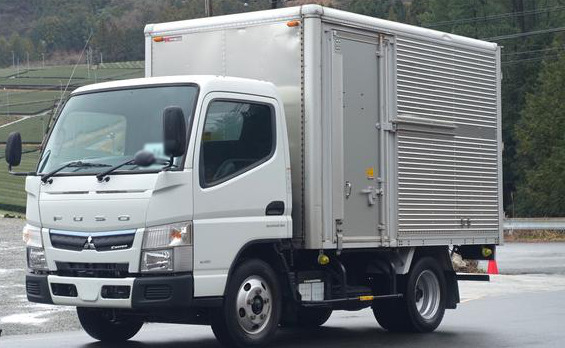 三菱 キャンター 小型 アルミバン 10尺 TPG-FEA50
