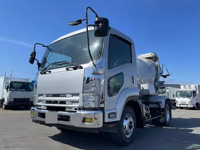 いすゞ フォワード 中型/増トン ミキサー・ポンプ TKG-FRR90S1 H25の中古トラック画像1