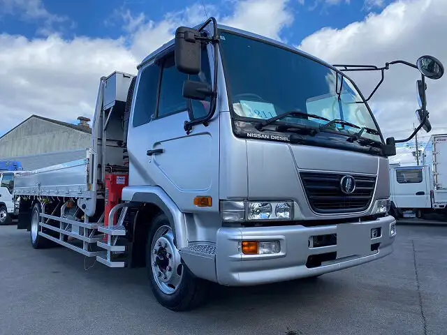 日産UD コンドル 中型/増トン クレーン付 床鉄板 アルミブロックの中古トラック画像2