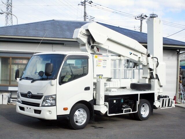 日野 デュトロ 小型 高所・建柱車 TKG-XZU700X