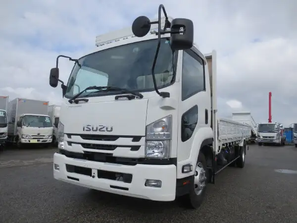 いすゞ フォワード 中型/増トン 平ボディ 2RG-FRR90S2 H30の中古トラック画像1
