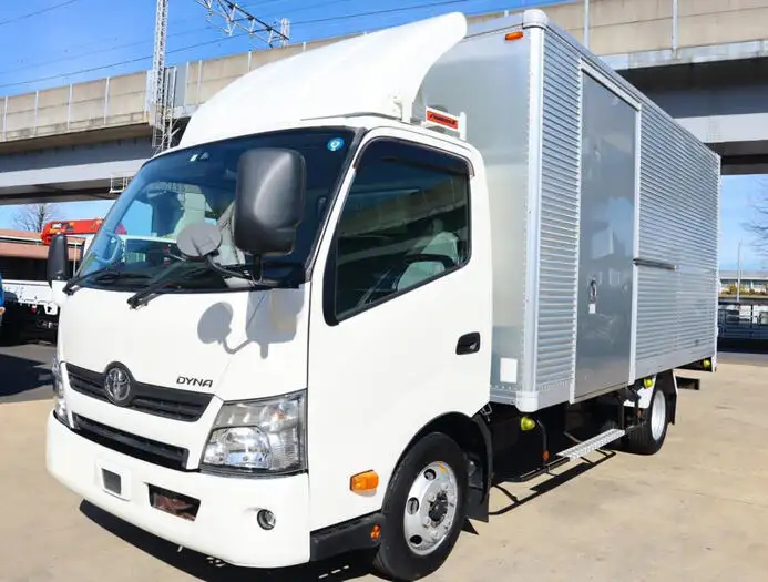 トヨタ ダイナ 小型 アルミバン サイドドア TKG-XZU712の中古トラック画像1