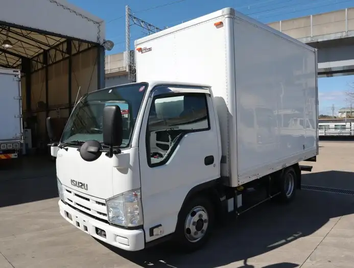 いすゞ エルフ 小型 アルミバン 床鉄板 TKG-NHR85ANの中古トラック画像1