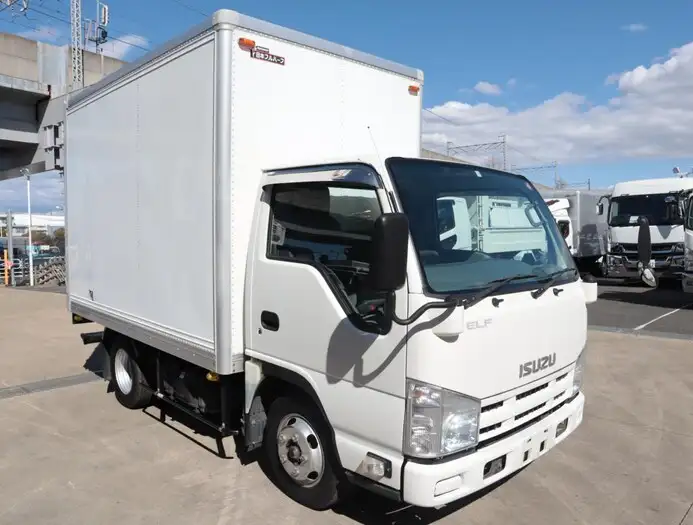 いすゞ エルフ 小型 アルミバン 床鉄板 TKG-NHR85ANの中古トラック画像2