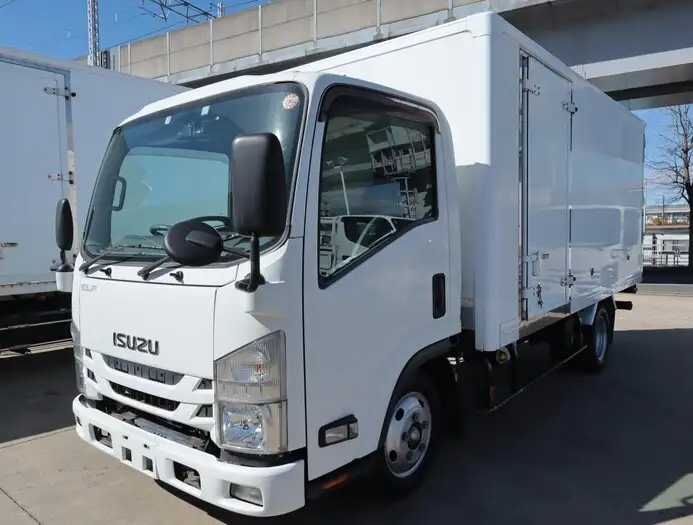 いすゞ エルフ 小型 冷凍冷蔵 保冷 床ステンの中古トラック画像1