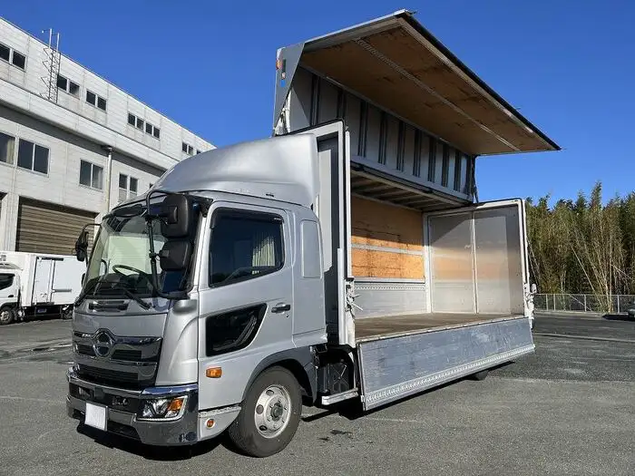 日野 レンジャー 中型/増トン ウイング エアサス ベッドの中古トラック画像7