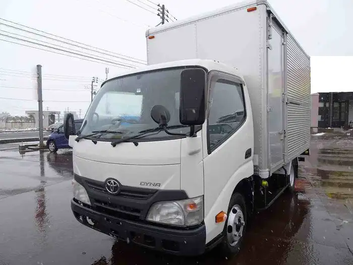 トヨタ ダイナ 小型 アルミバン 床鉄板 サイドドアの中古トラック画像1