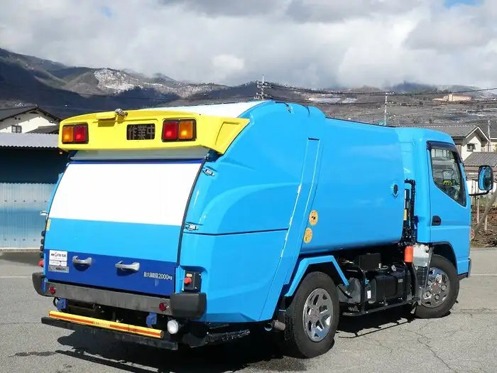 三菱 キャンター 小型 パッカー車 巻き込み式 回転ダンプ式の中古トラック画像4