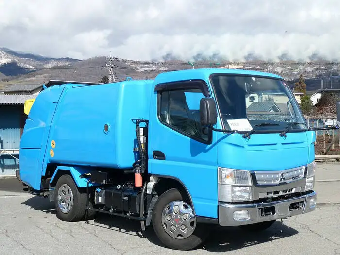 三菱 キャンター 小型 パッカー車 巻き込み式 回転ダンプ式の中古トラック画像3