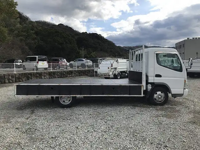 三菱 キャンター 小型 平ボディ 床鉄板 KK-FE82EEの中古トラック画像4