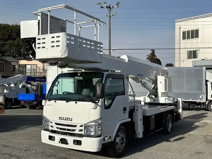 いすゞ エルフ 小型 高所・建柱車 高所作業車 TKG-NKR85YN の中古トラック【車両No.161513】