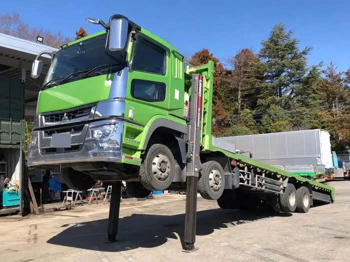 三菱 スーパーグレート 大型 車両重機運搬 ラジコン ウインチ の中古トラック【車両No.161530】