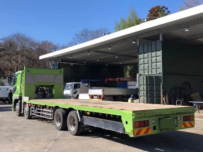 三菱 スーパーグレート 大型 車両重機運搬 ラジコン ウインチの中古トラック画像5