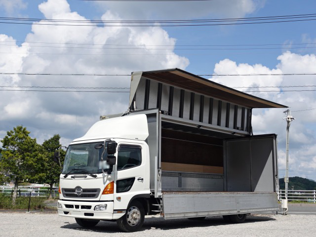 日野 レンジャー 中型/増トン ウイング 床鉄板 BDG-FJ7JNWA の中古トラック【車両No.161581】
