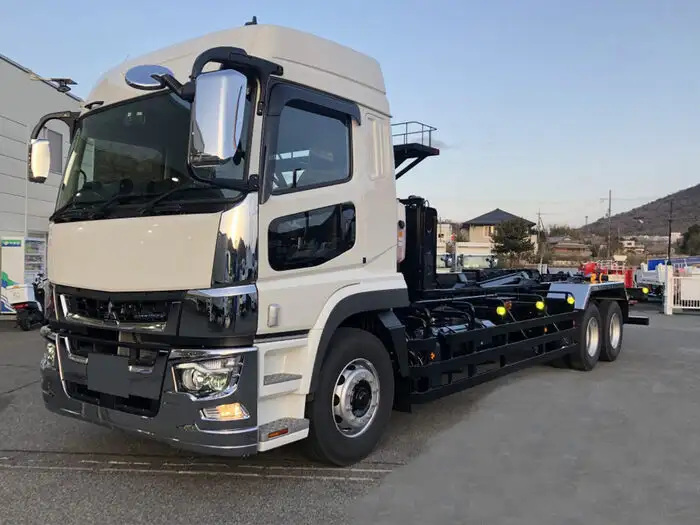 三菱 スーパーグレート 大型 ウイング ハイルーフ エアサス の中古トラック【車両No.161605】