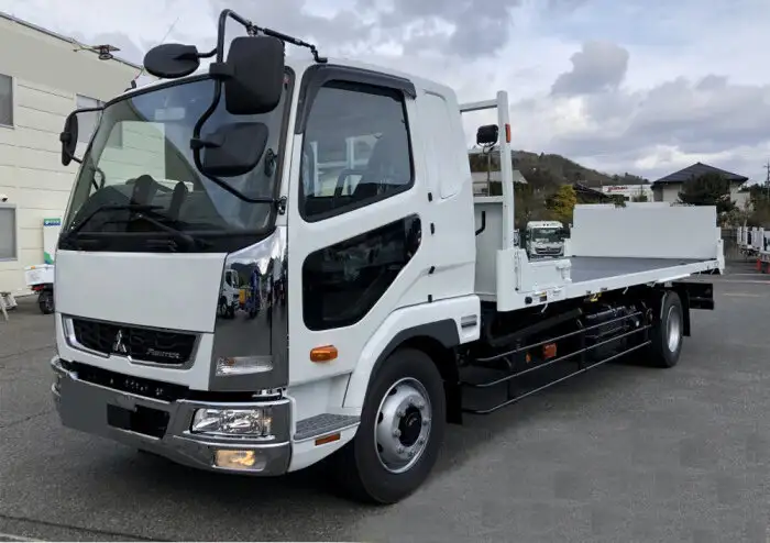 三菱 ファイター 中型/増トン 車両重機運搬 ラジコン ウインチの中古トラック画像1