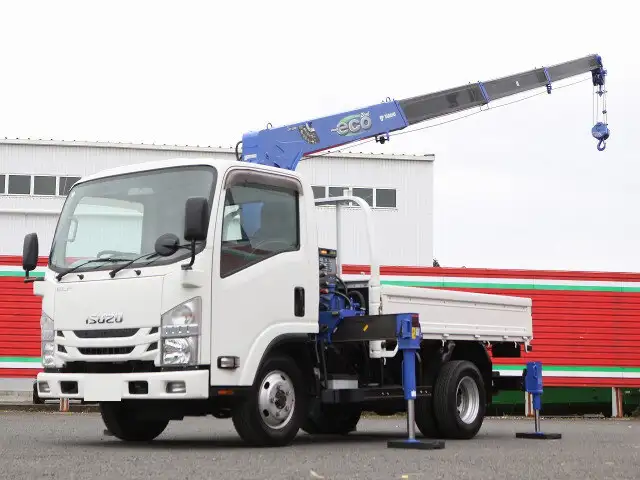 いすゞ エルフ 小型 クレーン付 4段 ラジコンの中古トラック画像8