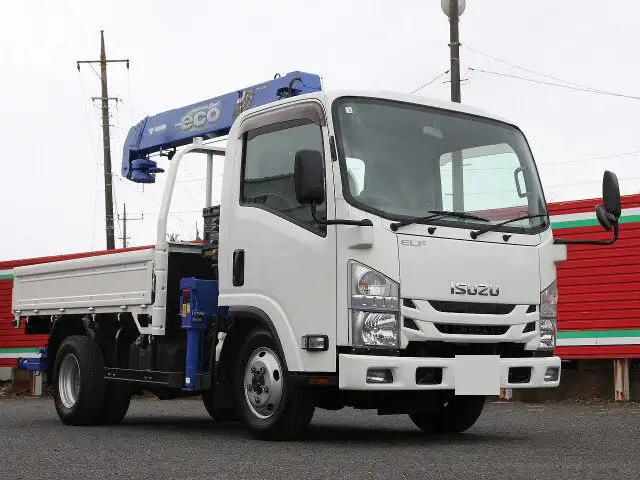 いすゞ エルフ 小型 クレーン付 4段 ラジコンの中古トラック画像2