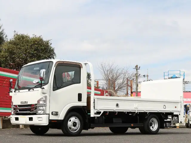 いすゞ エルフ 小型 平ボディ パワーゲート TPG-NNR85AR の中古トラック【車両No.161620】