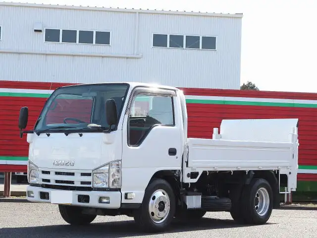 いすゞ エルフ 小型 平ボディ パワーゲート 床鉄板 の中古トラック【車両No.161617】