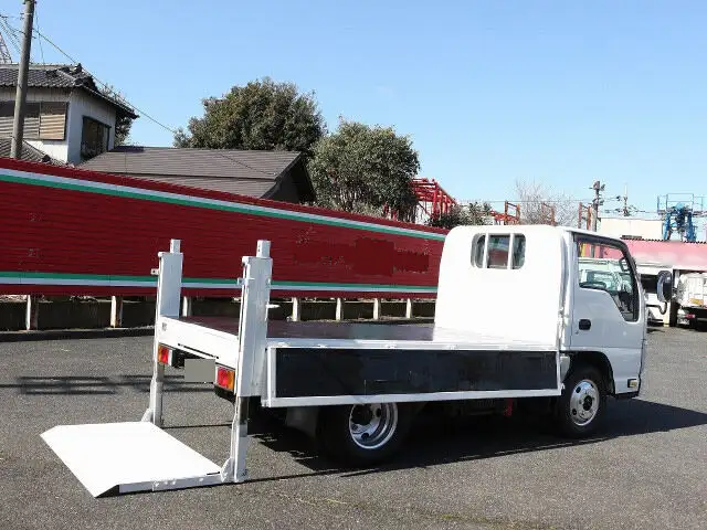 いすゞ エルフ 小型 平ボディ パワーゲート 床鉄板の中古トラック画像7