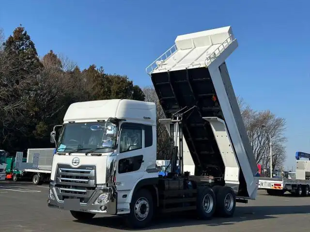 日産UD クオン 大型 ダンプ ハイルーフ コボレーンの中古トラック画像1