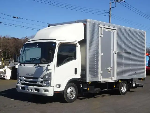 いすゞ エルフ 小型 アルミバン パワーゲート サイドドア の中古トラック【車両No.161668】