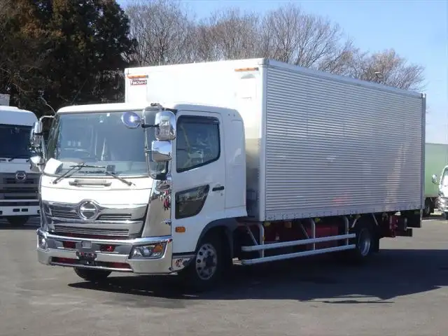 日野 レンジャー 中型/増トン アルミバン パワーゲート エアサスの中古トラック画像1