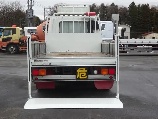 三菱 ファイター 中型/増トン 平ボディ パワーゲート 床鉄板の中古トラック画像7