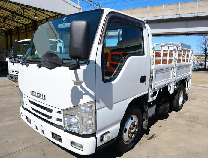 いすゞ エルフ 小型 平ボディ 10尺 TRG-NKR85A