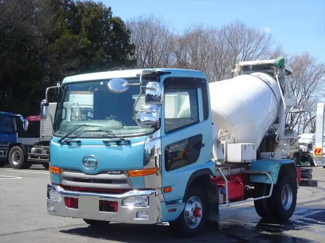 日産UD コンドル 中型/増トン ミキサー・ポンプ SKG-MK38L H23の中古トラック画像1