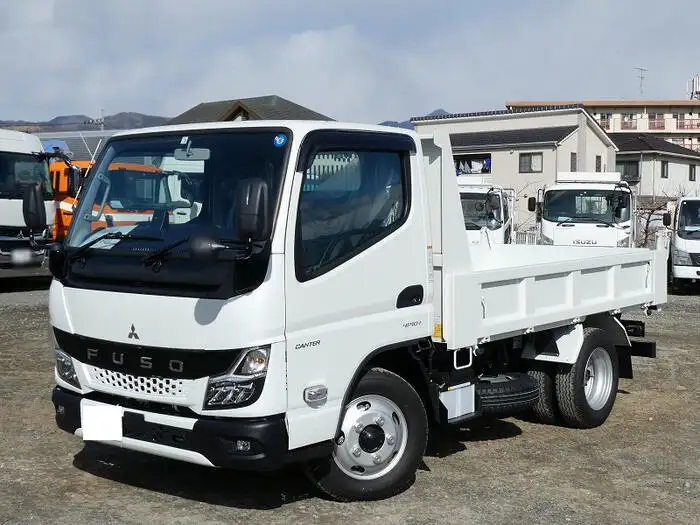 三菱 キャンター 小型 ダンプ ステンレス張り 2RG-FBA60の中古トラック画像1