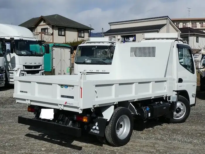 三菱 キャンター 小型 ダンプ ステンレス張り 2RG-FBA60の中古トラック画像3