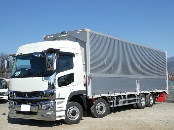 日野 レンジャー 中型/増トン ウイング 幌ウイング ベッド の中古トラック【車両No.96968】